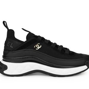 Chanel sport trail lace up sneakers